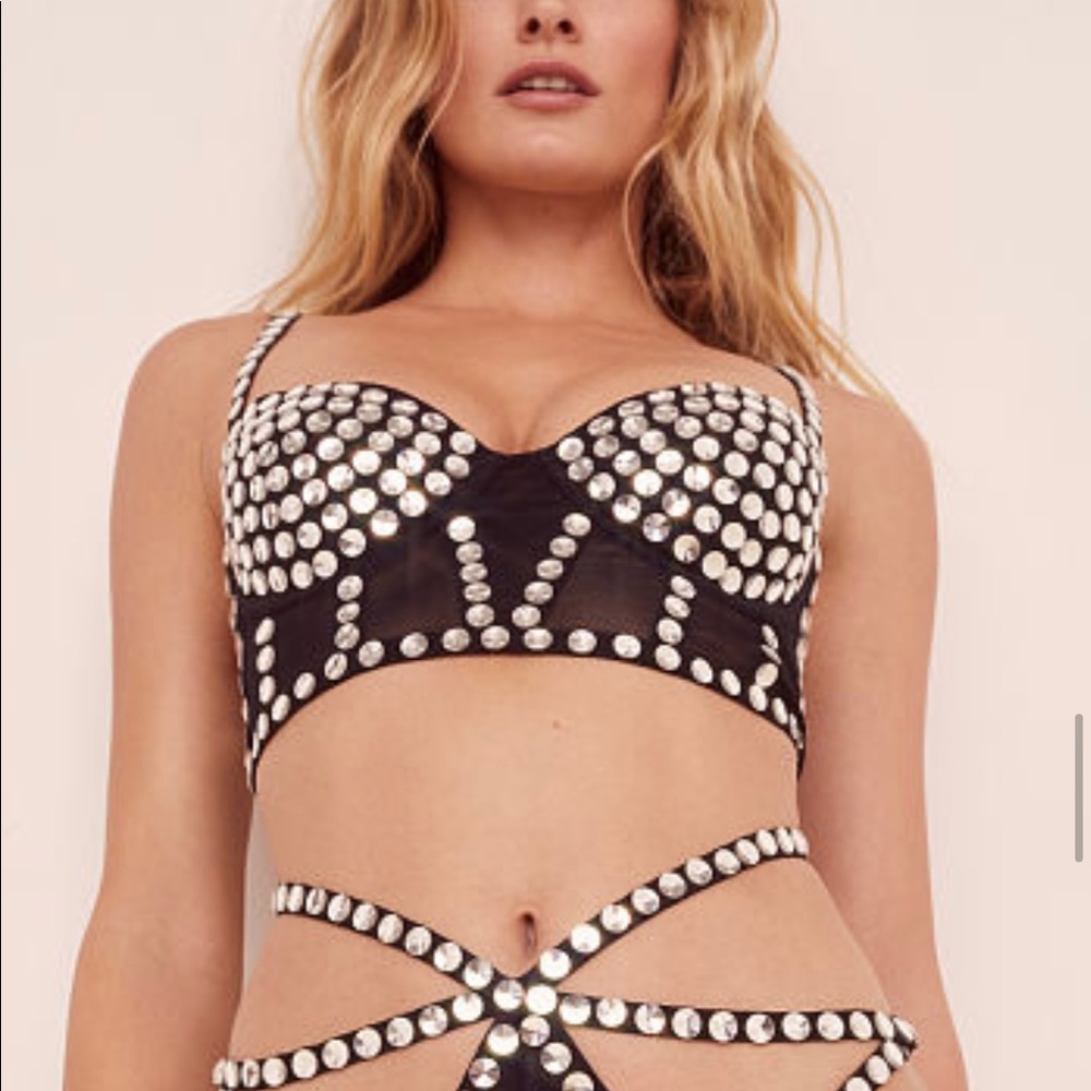 For love and lemons jackpot longline bra